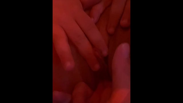 Playing With My Pussy While Getting Fingered