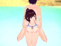 Sasha braus eating your Dick AoT Hentai Uncensored