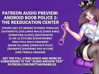 Patreon Audio Preview : Android Boob Police - Le Centre De Rééducation (partie 2)