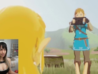 😱😱 The Naughtiest Prank I've ever seen... Link and Zelda Stasis Strip Hentai - Legend of Zelda