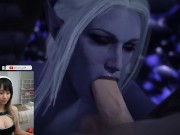Preview 3 of 🤯It's even better in VR... Minthara Drow Blowjob 4K - Baldurs Gate 3