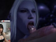 Preview 4 of 🤯It's even better in VR... Minthara Drow Blowjob 4K - Baldurs Gate 3