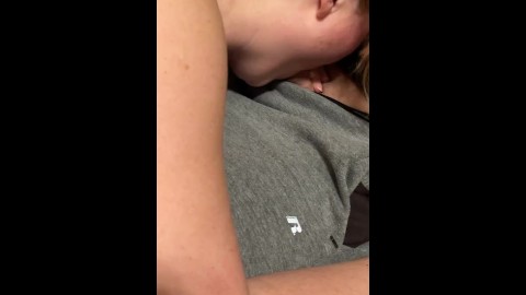 Sucking my hubby's friend because I can