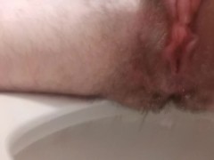 Quickly masterbating and squirting