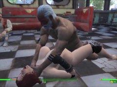 Agressive Redhead Roughly Fucked in Diner | Squirting Fallout 4 Mod Animation