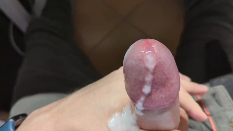 GERMAN Big Cock DIRTY TALK with horny MOANING and thick CUMSHOT! Solo MALE