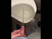 Preview 3 of I piss in a urinal in a public office toilet, but I can piss on your face