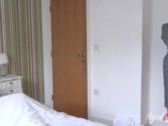 AGEDLOVE Big white dick shared by two blondes