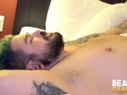 Preview 3 of BEARFILMS Inked Bear Pup Modded Breeds Ty Brooks Hairy Hole