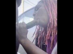 CUM SHOT I ate that dick up