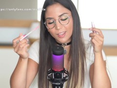 JOI CEI ASMR - I GUIDE YOU TO JERK OFF, CUM ON MY TITS AND CLEAN EVERYTHING (ENGLISH SUBTITLES)
