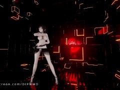 Kangxi Red MMD Blender Render 1775