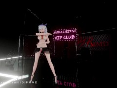 Star Rail Silverwolf Red MMD Blender Render 1805