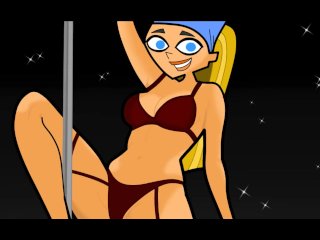 total drama harem, visual novel, teen, big tits