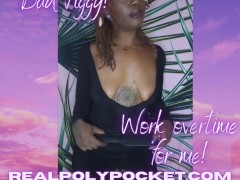 Bad Piggy Work Overtime For Me Ebony Findom Poly Pocket TRAILER