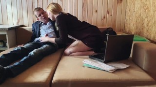 Assisted A Student With Their Homework And Gave Her A Tight Pussy Fuck