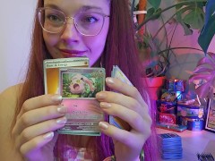 ASMR pokémon pulls cute redhead