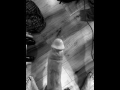 POV Cock Started Dripping During Workout