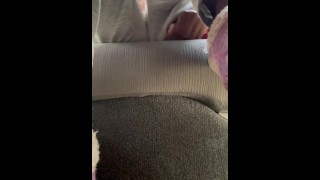 Real Uber / Lyft Pretty Pussy Tease!!!!