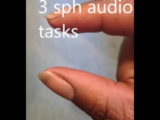 3 Tâches Esclave SPH - Audio Uniquement