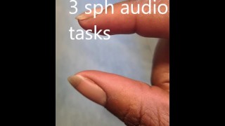 3 tâches esclave sph - audio uniquement
