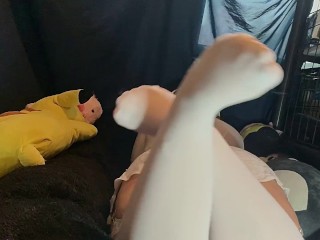 Feet in Tights ASMR