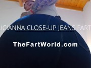 Preview 1 of Lucianna Farting Your Face Off In Jeans!