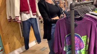 Fucking my stepsister in the toilet of a SHOPPING MALL