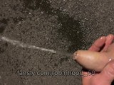 Penis explodes with piss, Pee outdoor.....I love it !!!💗💦