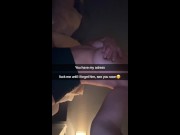 Preview 3 of Cheerleader cheats on boyfriend Snapchat