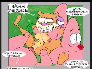 Patricio Fucks Arenita in the Pussy with his Big Cock - Spongebob
