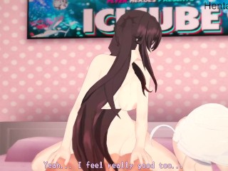 Yuri/3P Furina x Hutao Genshin Impact Hentai Uncensored