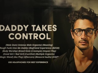Papai Assume o Controle: Seu Namorado Kinky BDSM Leva Você Ao Orgasmo Após o Orgasmo. Por Adrian Swoon