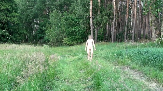 Просто маленькая голая прогулка среди лугов и леса - Pornhub Gay