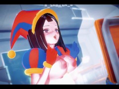 The Amazing Digital Circus - Pomni gives you an intense handjob