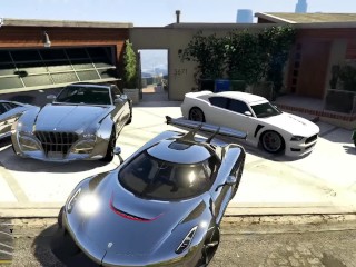 GTA 5 - Stealing Luxury Cars with Franklin!