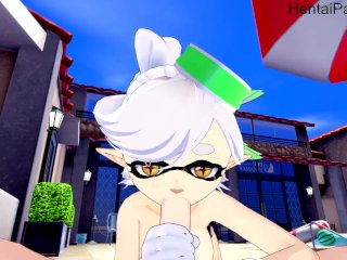 verified amateurs, big ass, splatoon marie, hentai marie