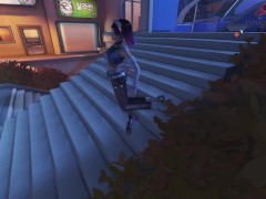 Kiriko & D.va LE SSERAFIM ragdoll ryona - Overwatch 2 - Screenshot 11 of 16 - Adult Toys