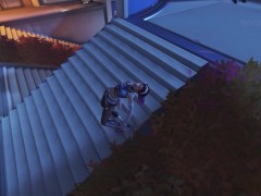 Kiriko & D.va LE SSERAFIM ragdoll ryona - Overwatch 2 - Screenshot 14 of 16 - Anime