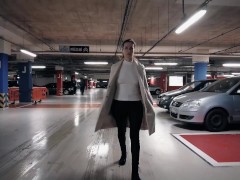 in a department store