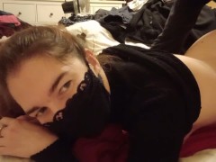 179 Holland Doll - Behind the Scenes Summer and Duke having some Fun before Filming a Scene