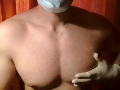 asmr massage with latex gloves and mask - Screenshot 13 of 16 - Medical Gloves