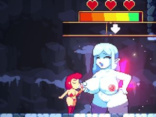 fetish, butt, hentai game, redhead