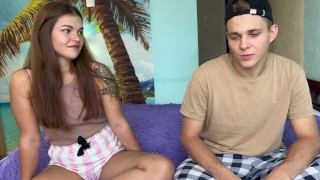 During A Truth Or Dare Game Stepbrother Fucked Stepsister Online