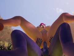 Draenei Futa Dickgirl Fucks Hot Elf | Warcraft Porn Parody