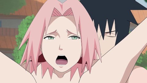 SASUKE AND SAKURA FUCKING BUTTERFLY POSITION (NARUTO HENTAI)