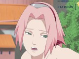 SASUKE FUCKING SAKURA DOGGYSTYLE (HENTAI)