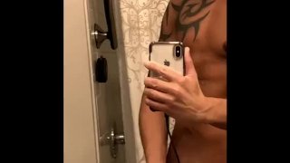SOLO JERKOFF SESSION WITH CUMSHOT FINALE - LATINO (PUERTO RICAN)
