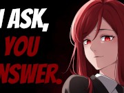 Preview 4 of I ask, you answer. Hard Fdom Interrogation ASMR roleplay Prisoner and Commander