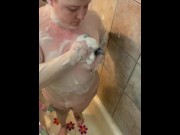 Preview 5 of Thick girl wants you to watch her shower